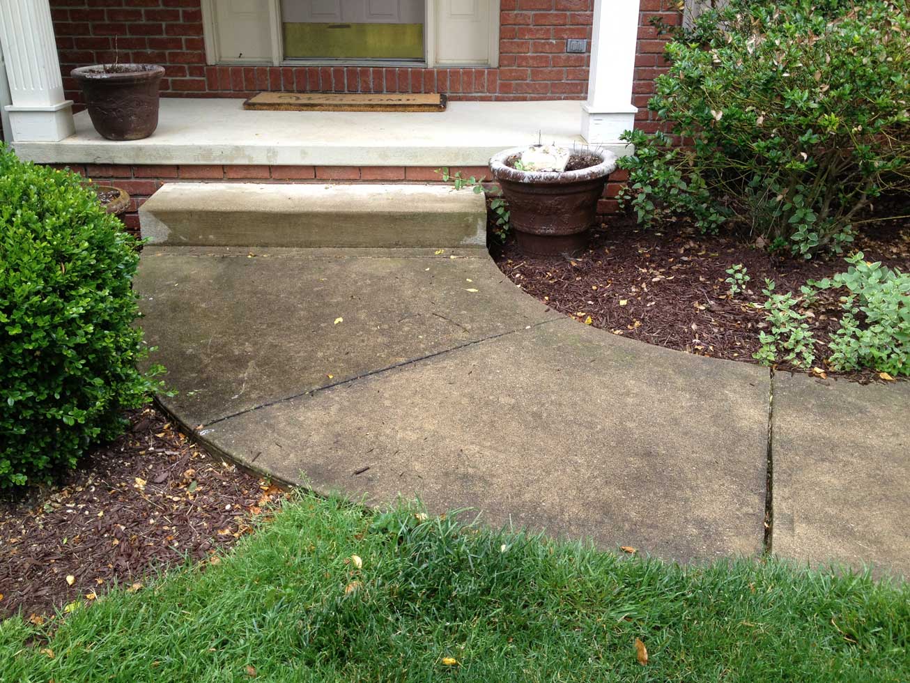 Walkway Before
