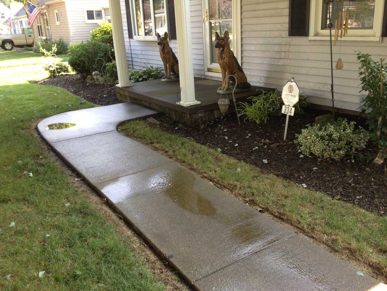 Walkway 2 Before