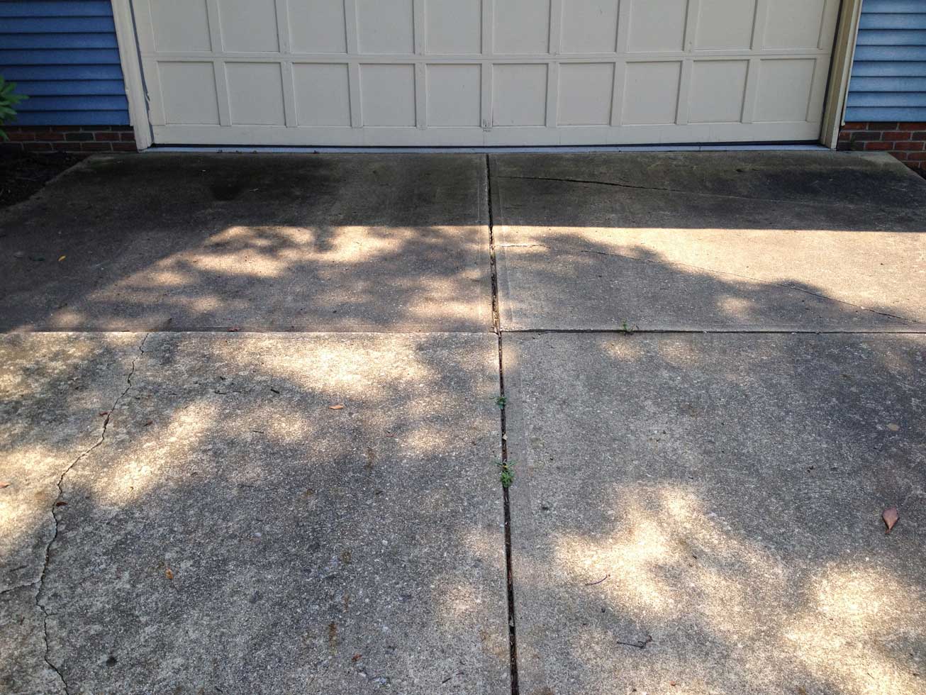 Driveway Before