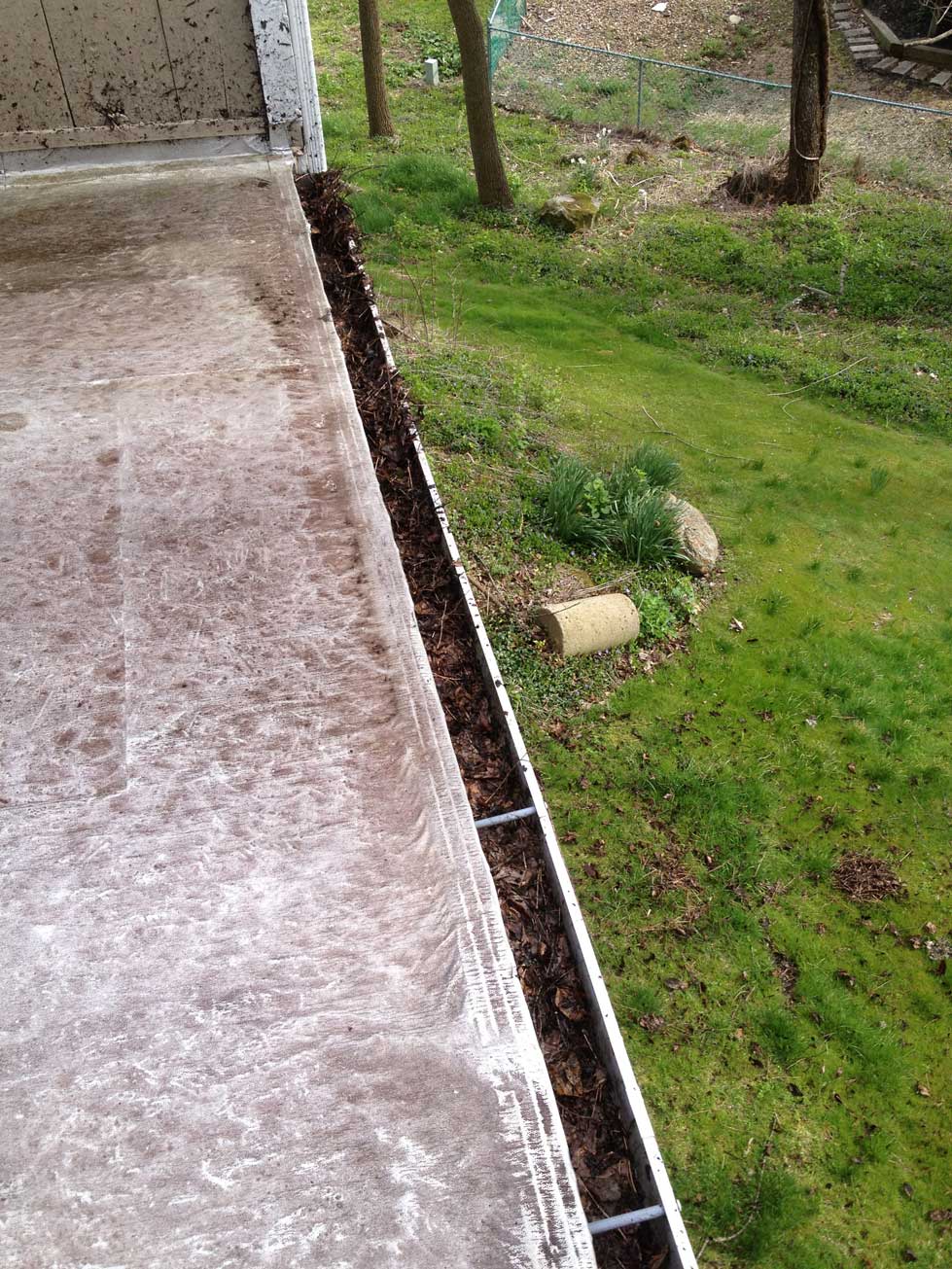 Gutter Before